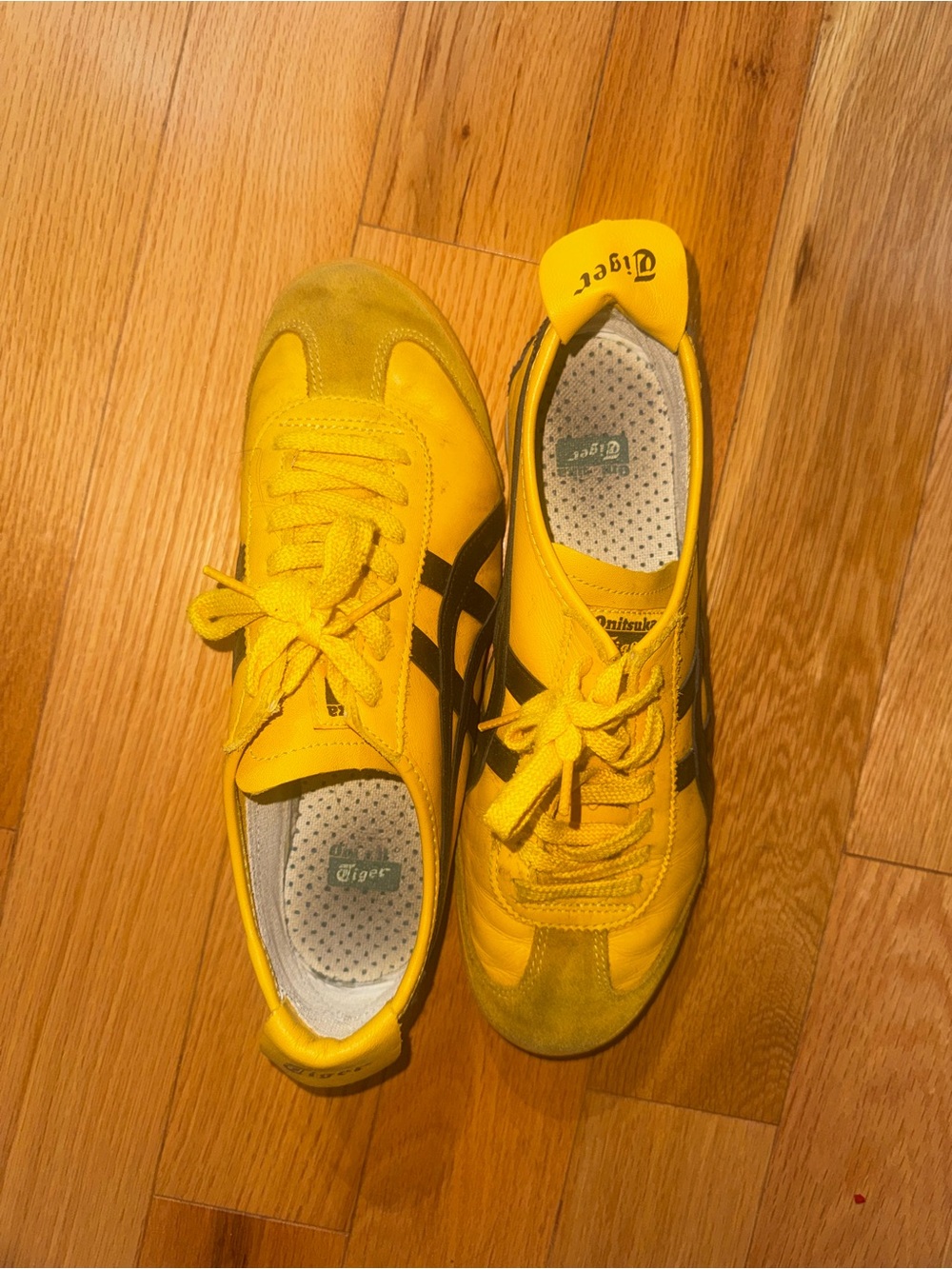 Onitsuka Tiger Yellow Mexico 66 Sneakers